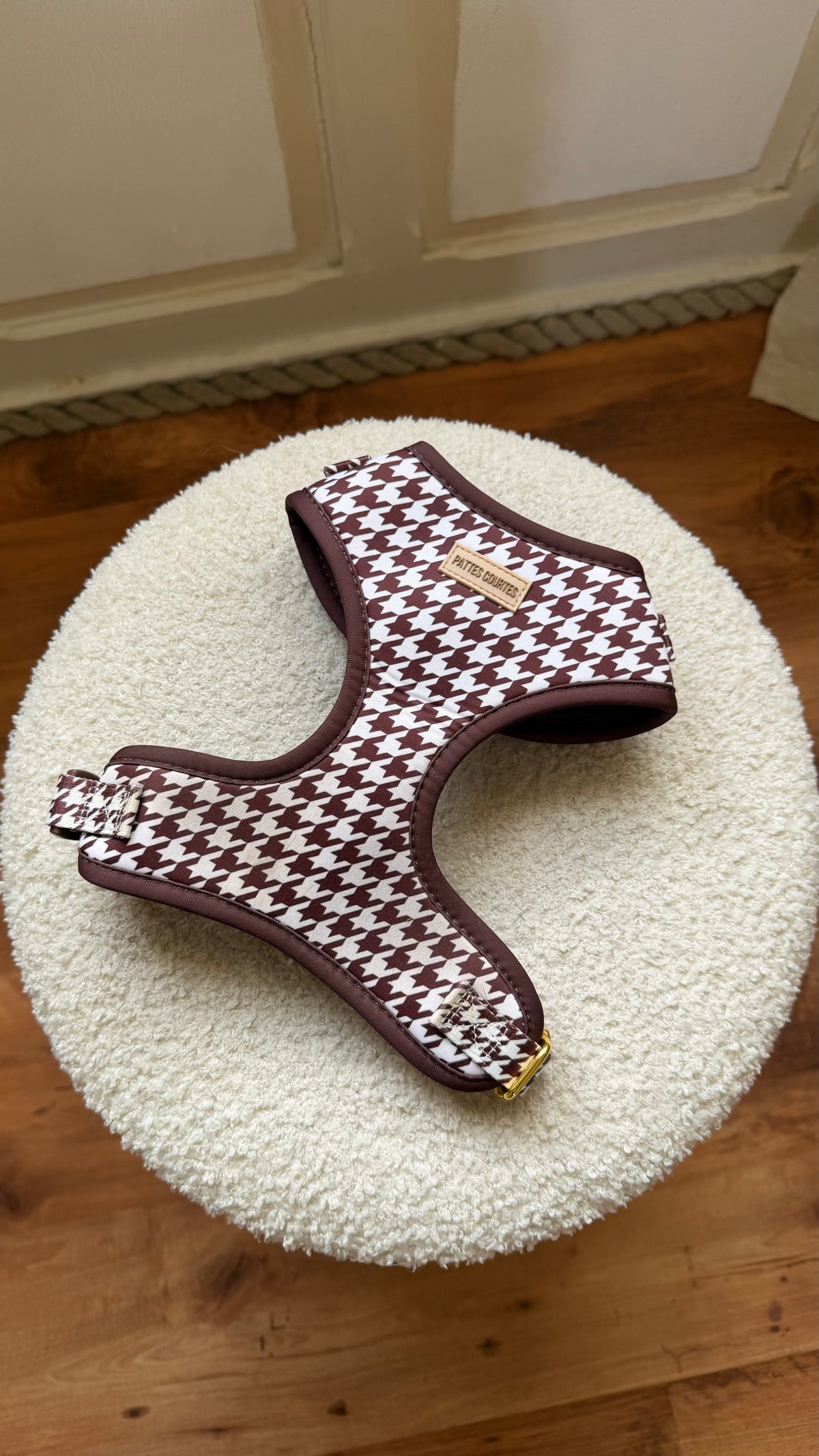 Le Harnais Pied de Poule - Chocolat