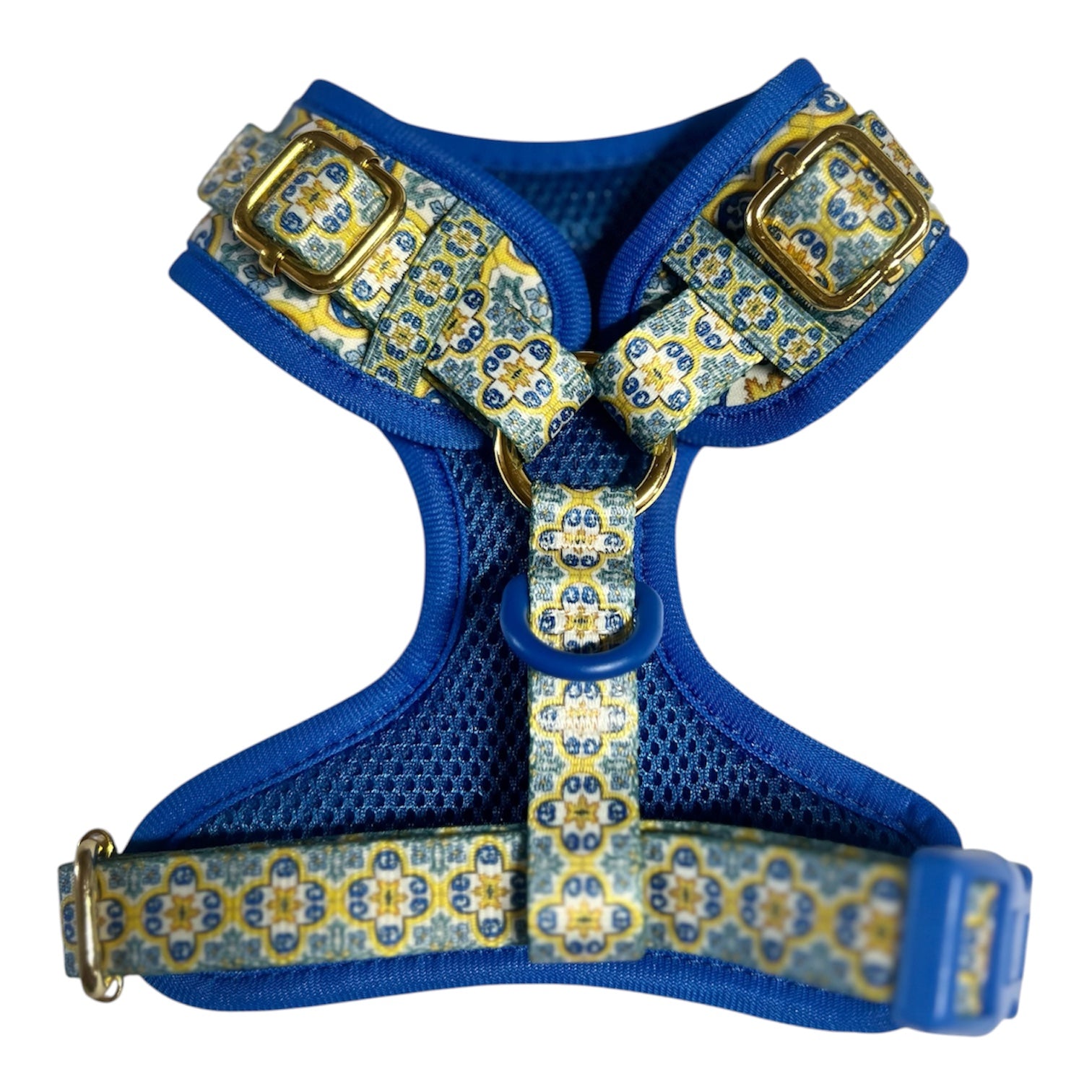 Le Harnais Riviera - Mosaïque Bleu & Or