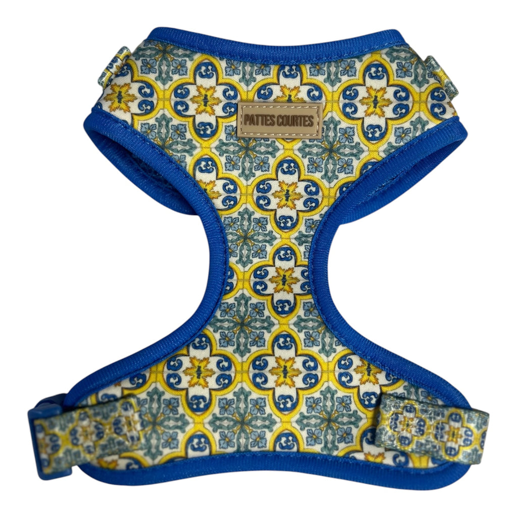 Le Harnais Riviera - Mosaïque Bleu & Or